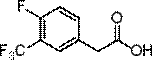 Fluoro trifluoromethyl phenylacetic acid